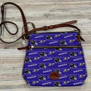 Dooney and Bourke Nylon Crossbody - Ravens